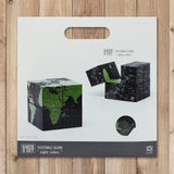 Rotating Paper Cube Globe Assembling Kit / Marumo Printing Stationery - bungu