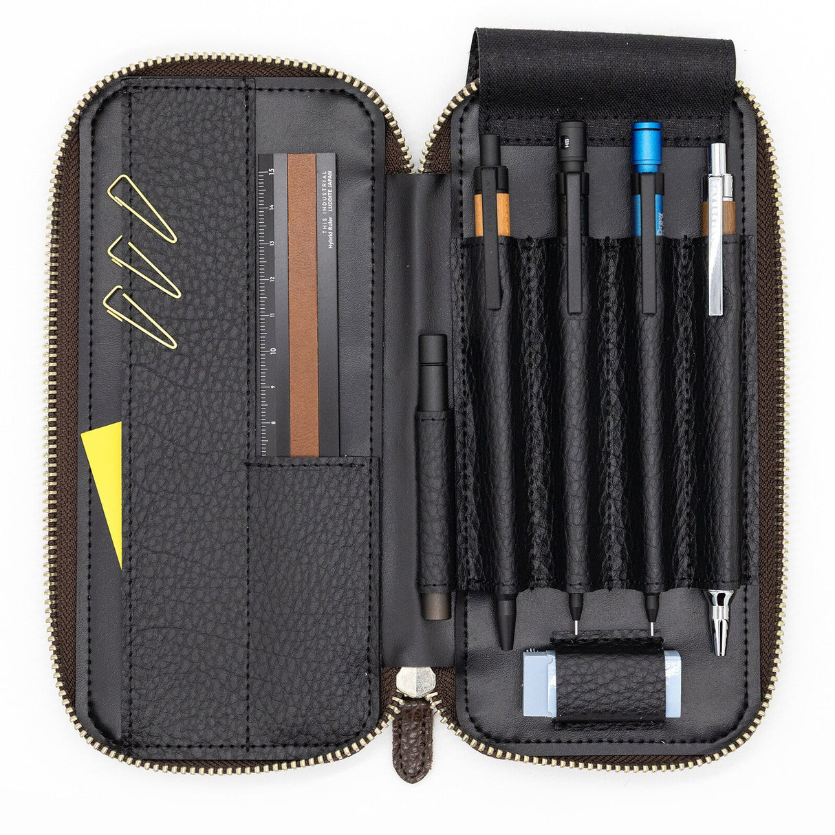 Round Zip Pen Case Essential ADRIA / DAIGO - bungu
