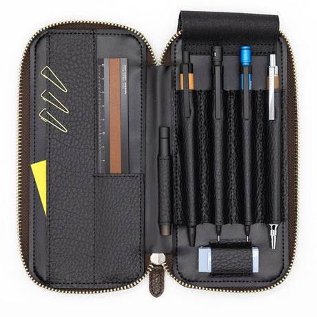 Round Zip Pen Case Essential ADRIA / DAIGO - bungu
