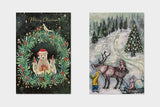 Art Touch Rumi Kawagoe Christmas Postcards / TOUCH & FLOW