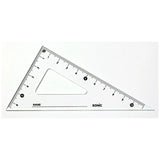 12cm Triangle Ruler School Supply Type / Sonic