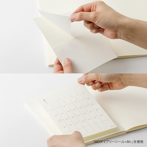 MD Diary Sticker 2027 Monthly Block / MD PRODUCT