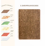 SANDWICH NOTE A5 Size Notebook / Iroha - bungu