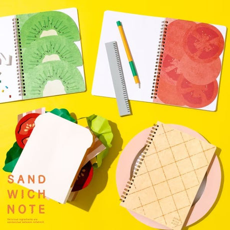 SANDWICH NOTE A5 Size Notebook / Iroha - bungu