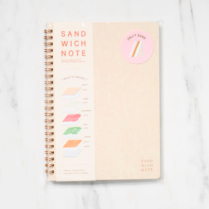 SANDWICH NOTE A5 Size Notebook / Iroha - bungu