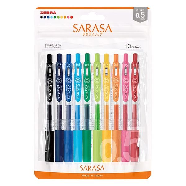Sarasa Clip Gel Ink Pen Set / Zebra – bungu