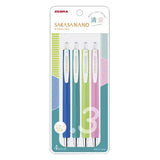 Sarasa Nano Gel Ink Ballpoint Pen 4 Color Set / Zebra - bungu