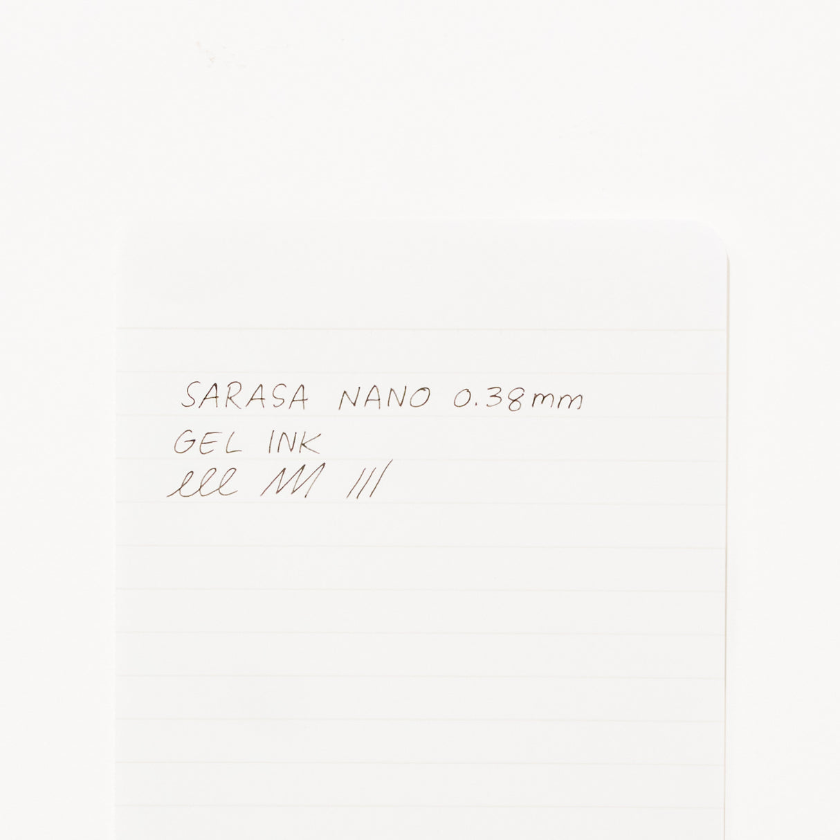 [Limited] Sarasa Nano Gel Ink Pen Monochrome Series / Zebra