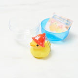 Sauna Hat Duck Mascot Keychain Gacha Capsule - bungu