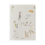 Sayo Koizumi Cat Pocket Diary 2026 / Midori DESIGNPHIL - bungu