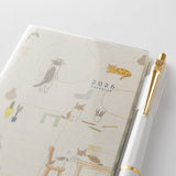 Sayo Koizumi Cat Pocket Diary 2026 / Midori DESIGNPHIL - bungu