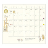Sayo Koizumi Cat Pocket Diary 2026 / Midori DESIGNPHIL - bungu