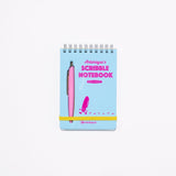 Scribble Notebook B7 Colored Paper with Mini Ballpoint Pen / ANTERIQUE - bungu