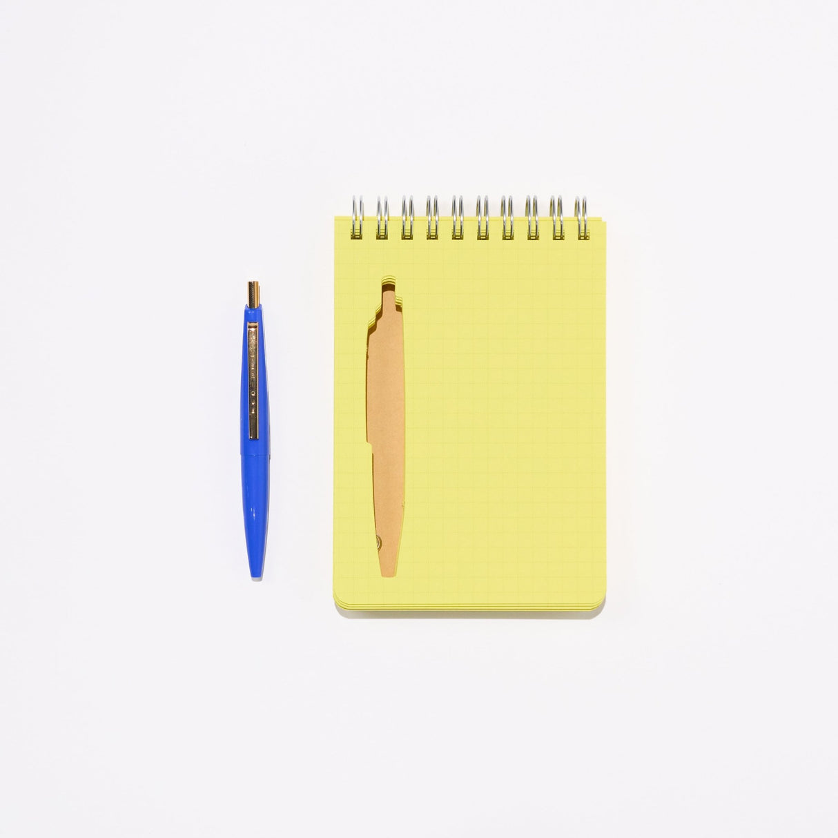 Scribble Notebook B7 Colored Paper with Mini Ballpoint Pen / ANTERIQUE - bungu