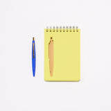 Scribble Notebook B7 Colored Paper with Mini Ballpoint Pen / ANTERIQUE - bungu