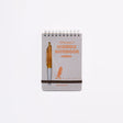Scribble Notebook B7 White Premium Paper with Mini Ballpoint Pen / ANTERIQUE - bungu
