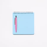 Scribble Notebook Square Colored Paper with Mini Pen / ANTERIQUE - bungu