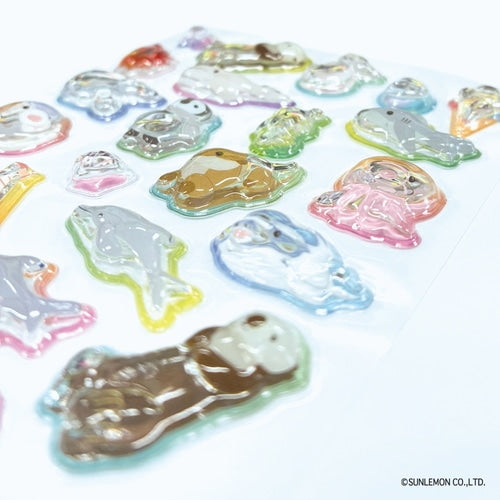 Urupukutan 3D Sticker Fluffies Collection / Nakabayashi