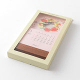 Seasonal Flowers Peek - a - Boo Calendar 2026 / MIDORI DESIGNPHIL - bungu