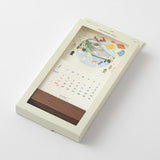 Seasons Peeping Desk Calendar 2027 / MIDORI - bungu