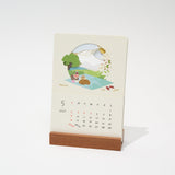 Seasons Peeping Desk Calendar 2027 / MIDORI - bungu