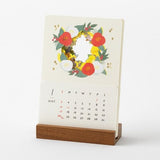 Seasons Peeping Desk Calendar 2027 / MIDORI - bungu