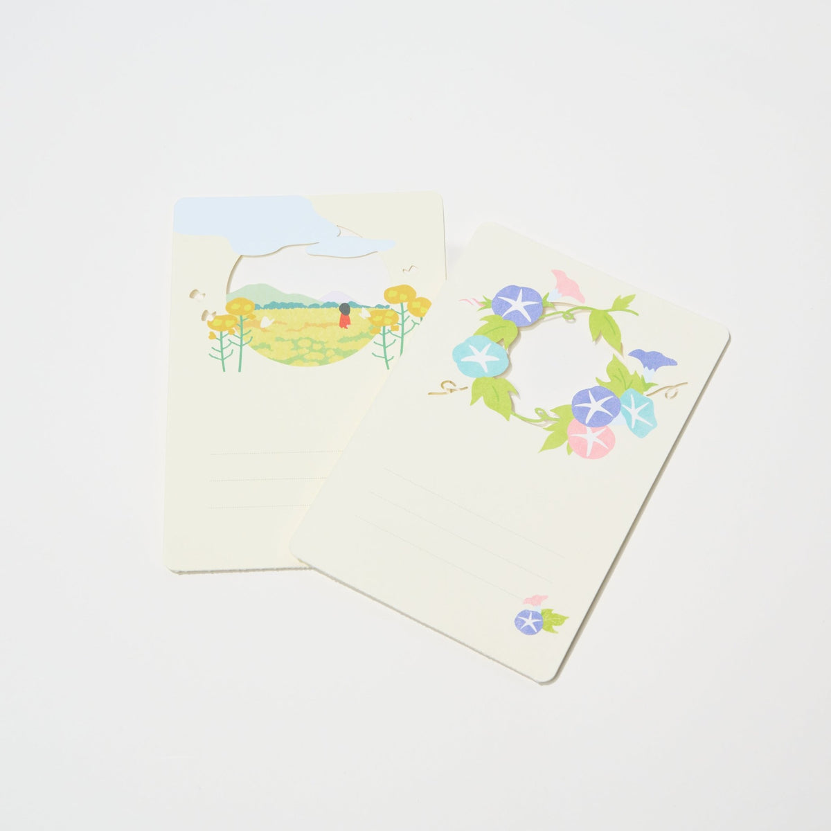 Seasons Peeping Desk Calendar 2027 / MIDORI - bungu
