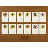 Seasons Peeping Desk Calendar 2027 / MIDORI - bungu