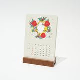 Seasons Peeping Desk Calendar 2027 / MIDORI - bungu