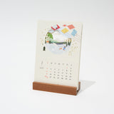 Seasons Peeping Desk Calendar 2027 / MIDORI - bungu