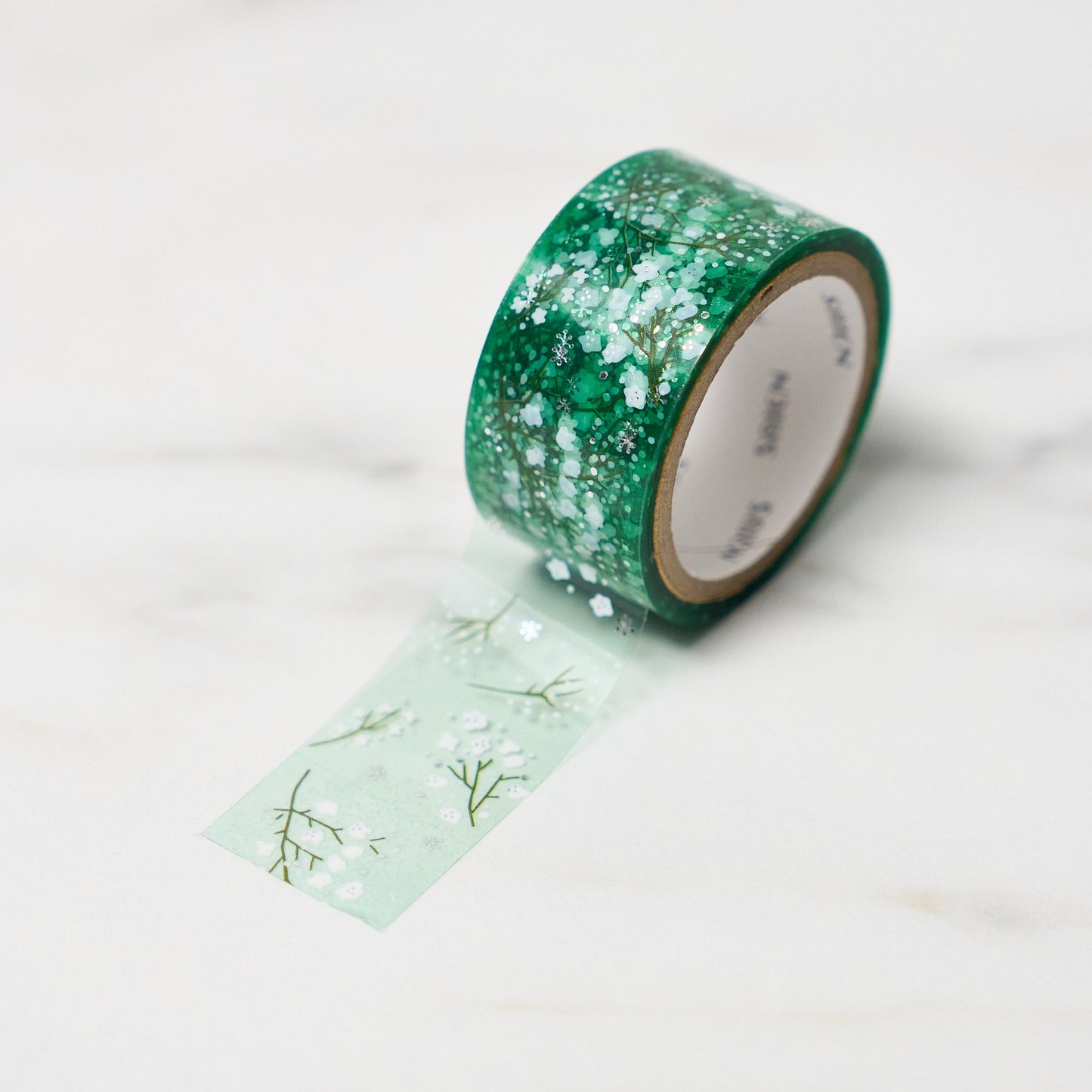 "Seasons" Series 20mm Clear Foil Masking Tape / SAIEN - bungu