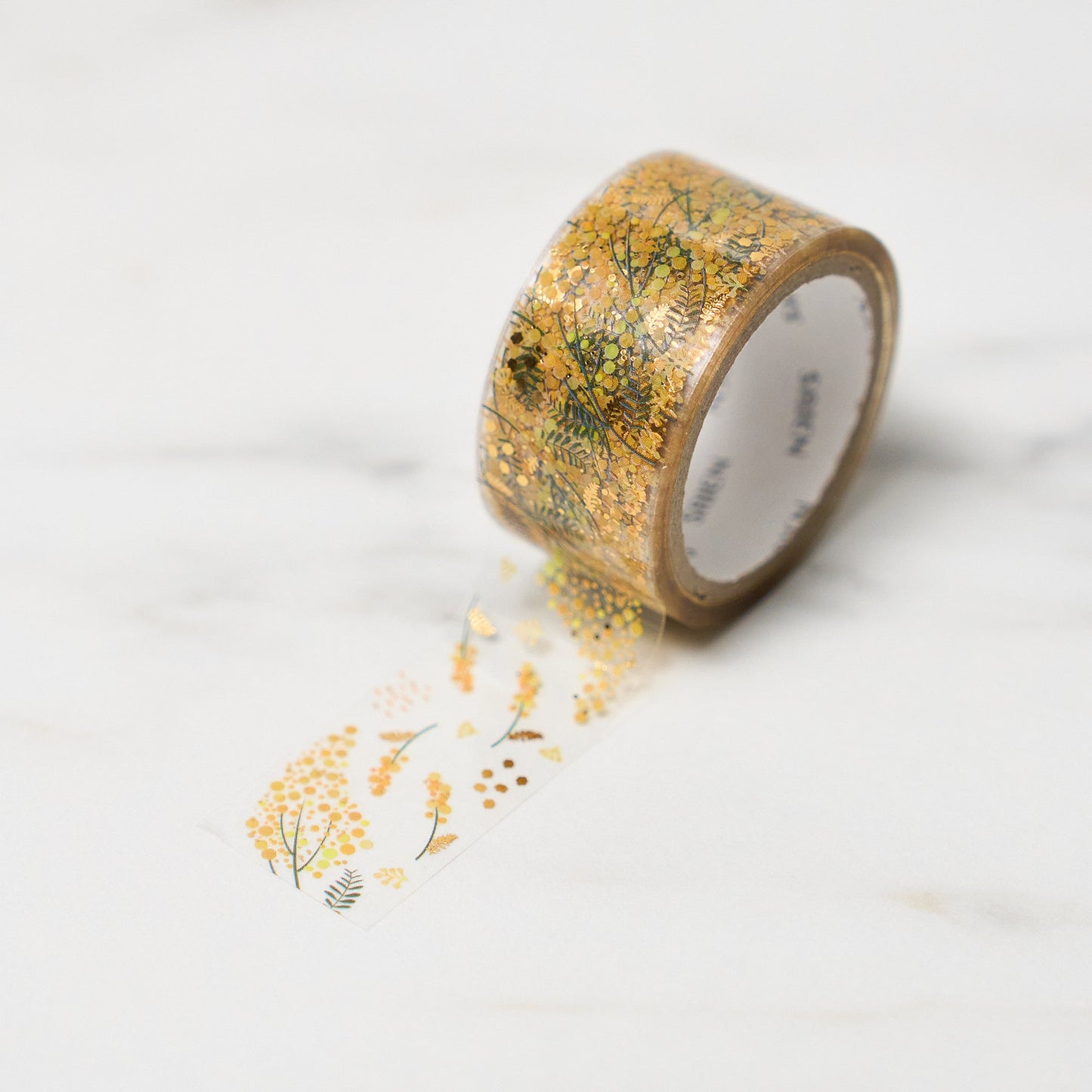 "Seasons" Series 20mm Clear Foil Masking Tape / SAIEN - bungu