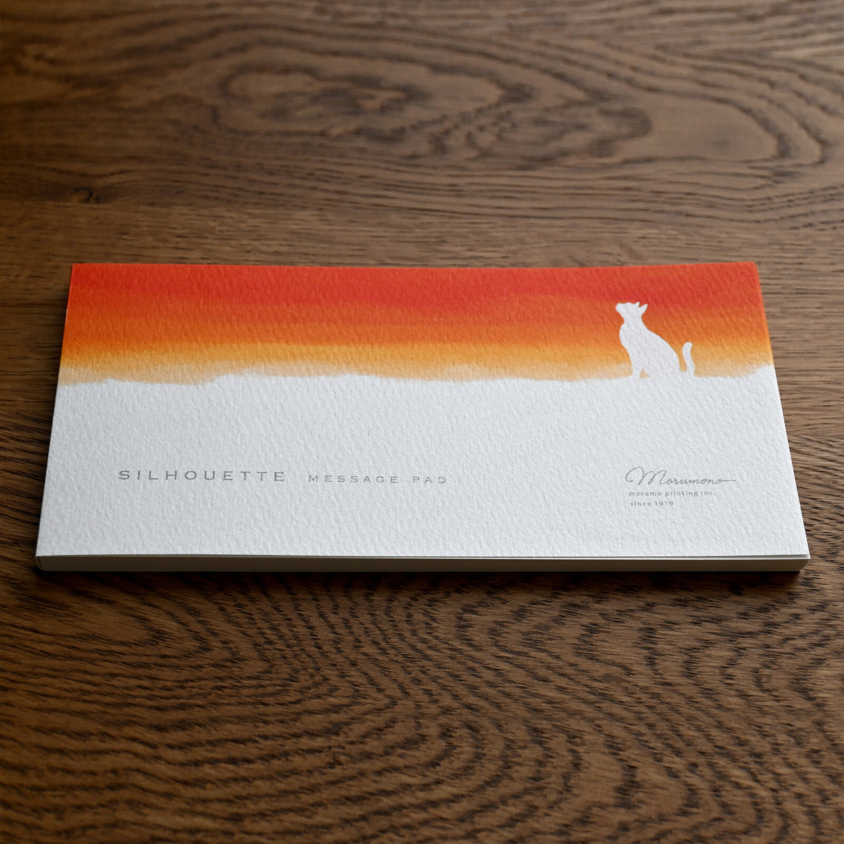 Ippisho Silhouette Message Pad / Marumo Printing