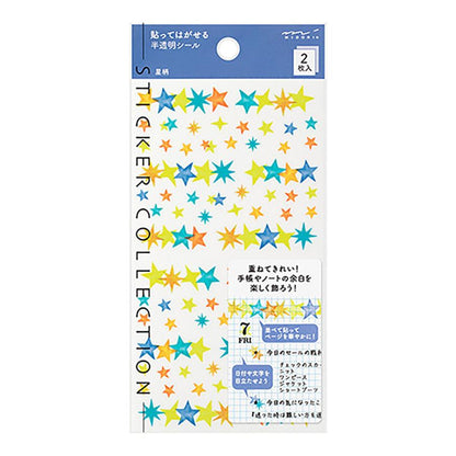 Semi - Transparent Sticker Collection / Midori DESIGNPHIL - bungu