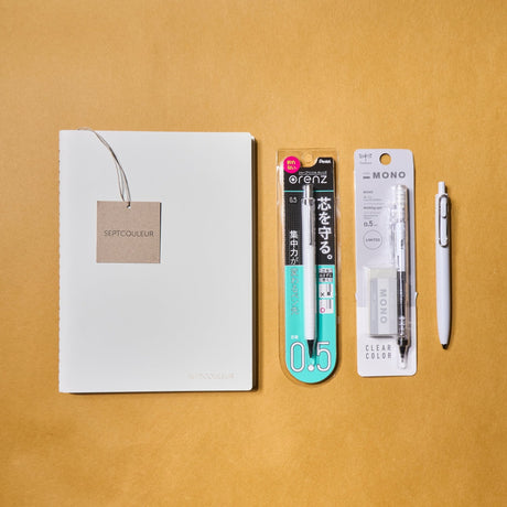 Septcouleur White Stationery Set - bungu