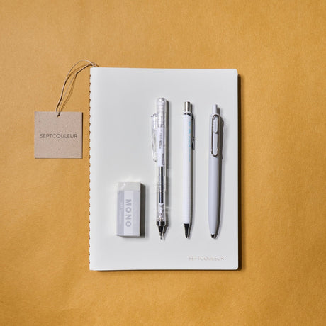 Septcouleur White Stationery Set - bungu