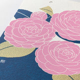 Floral Echizen Washi Paper Wall Calendar 2027 / MIDORI
