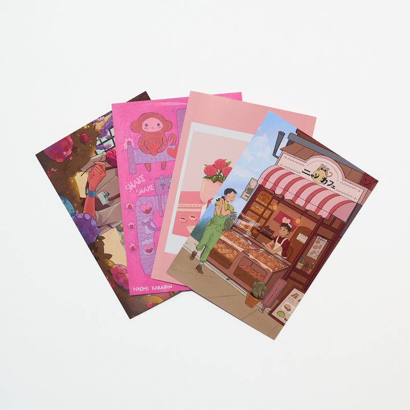 "Share the Love" Postcard Bundle / Bungu - bungu