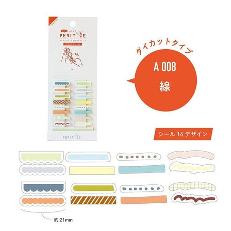 Sheet Peritte Masking Tape Sticker Sheet A / Epoch Chemical - bungu