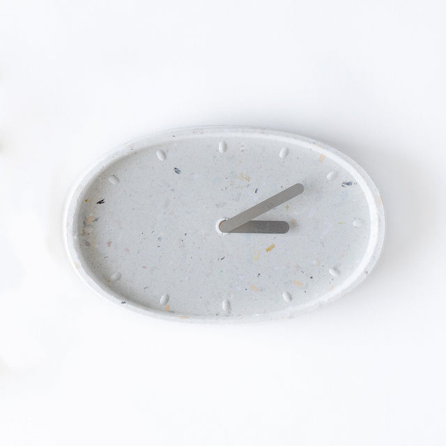 SHIKI CLOCK Mix Lightweight Wall Clock Upcycled Design / TAISEI - bungu