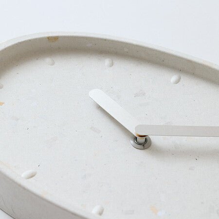 SHIKI CLOCK Mix Lightweight Wall Clock Upcycled Design / TAISEI - bungu