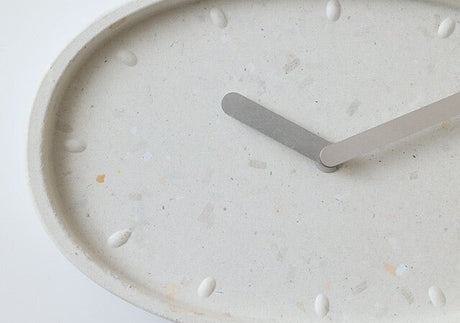 SHIKI CLOCK Mix Lightweight Wall Clock Upcycled Design / TAISEI - bungu