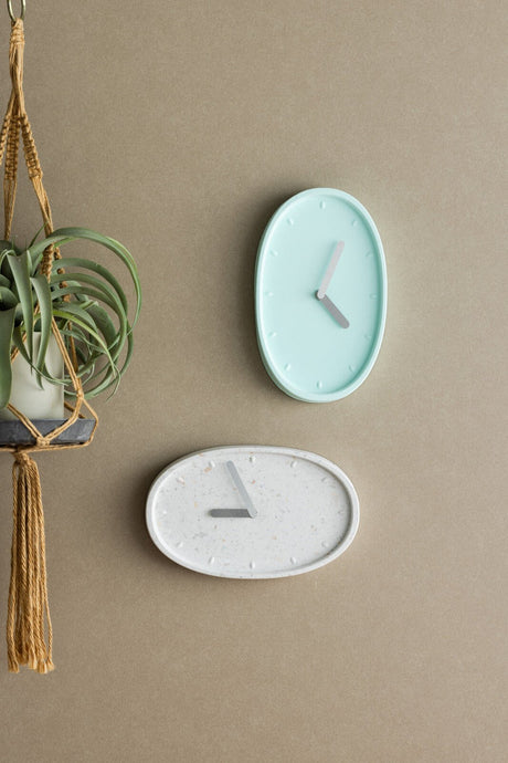 SHIKI CLOCK Mix Lightweight Wall Clock Upcycled Design / TAISEI - bungu