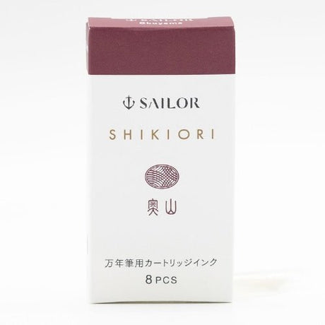 Shikiori Fountain Pen Cartridge Ink / Sailor - bungu