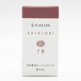 Shikiori Fountain Pen Cartridge Ink / Sailor - bungu