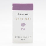 Shikiori Fountain Pen Cartridge Ink / Sailor - bungu