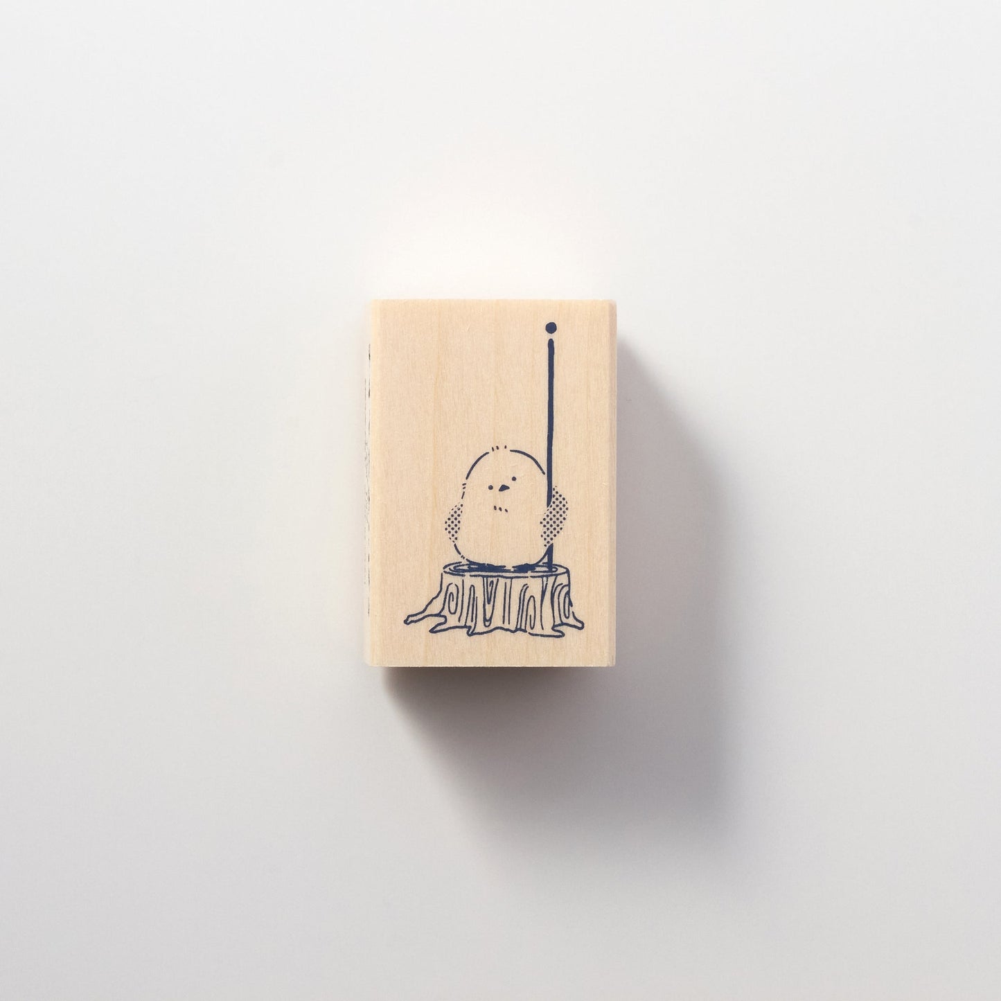 Shimaenaga Irodori Wooden Rubber Stamp Flag / BEVERLY - bungu