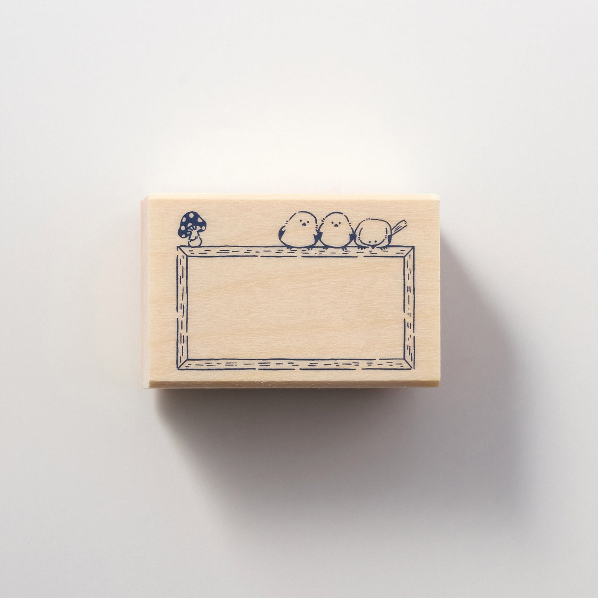 Shimaenaga Irodori Wooden Rubber Stamp Frame / BEVERLY - bungu