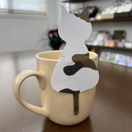 shimamemo Die - Cut Memo / Marumo Printing Stationery - bungu