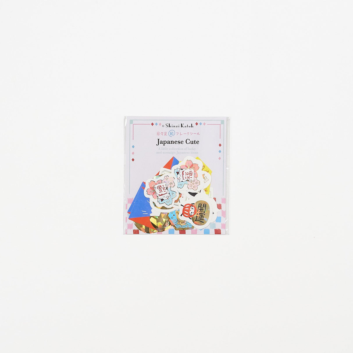 Shinzi Katoh Kirapika Flake Sticker / Seal Do - bungu